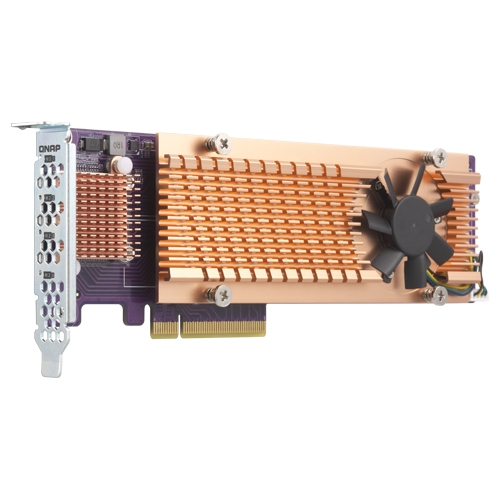 QNAP QM2-4P-384 - Speicher-Controller - PCIe 3.0 Low-Profile