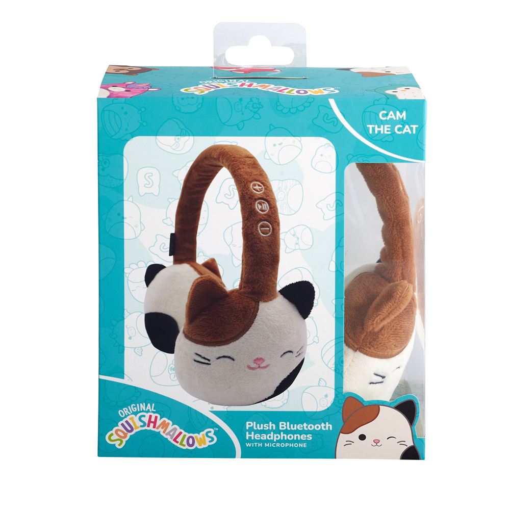Headset Bluetooth Squismallows plush Cam