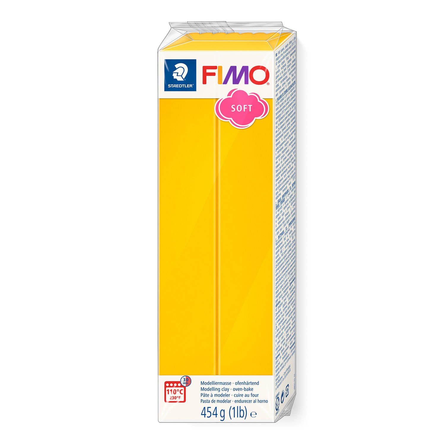STAEDTLER FIMO 8021 - Modellierton - Gelb - 1 Stück(e) - 1 Farben - 110 °C - 30 min