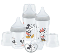 NUK | Babyflaschen Perfect Match | Disney Mickey Mouse Set | Grau