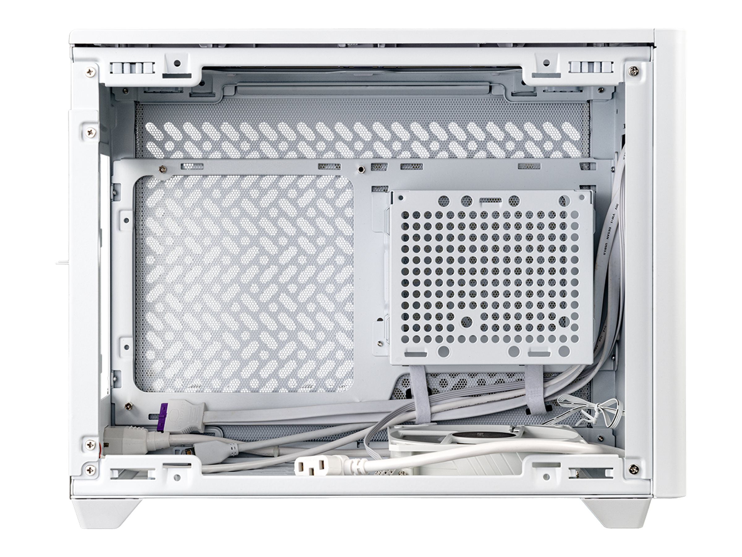 CoolerMaster Geh MasterBox NR200P V2 white/TG/ITX