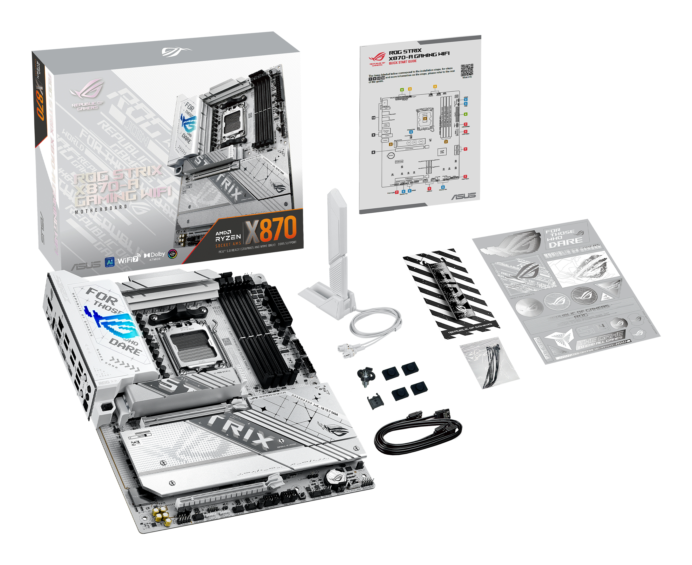 ROG Strix X870-A Gaming WIFI - AMD X870 - So. AM5 - ATX