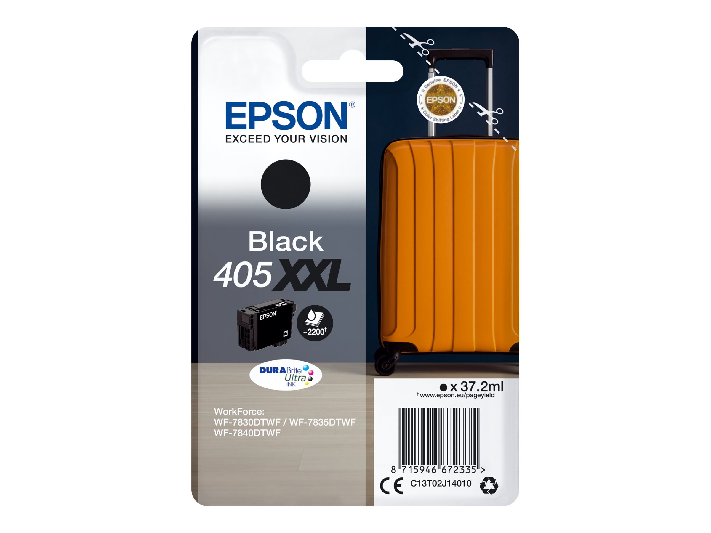 Patrone Epson 405 black XXL                            T02J1