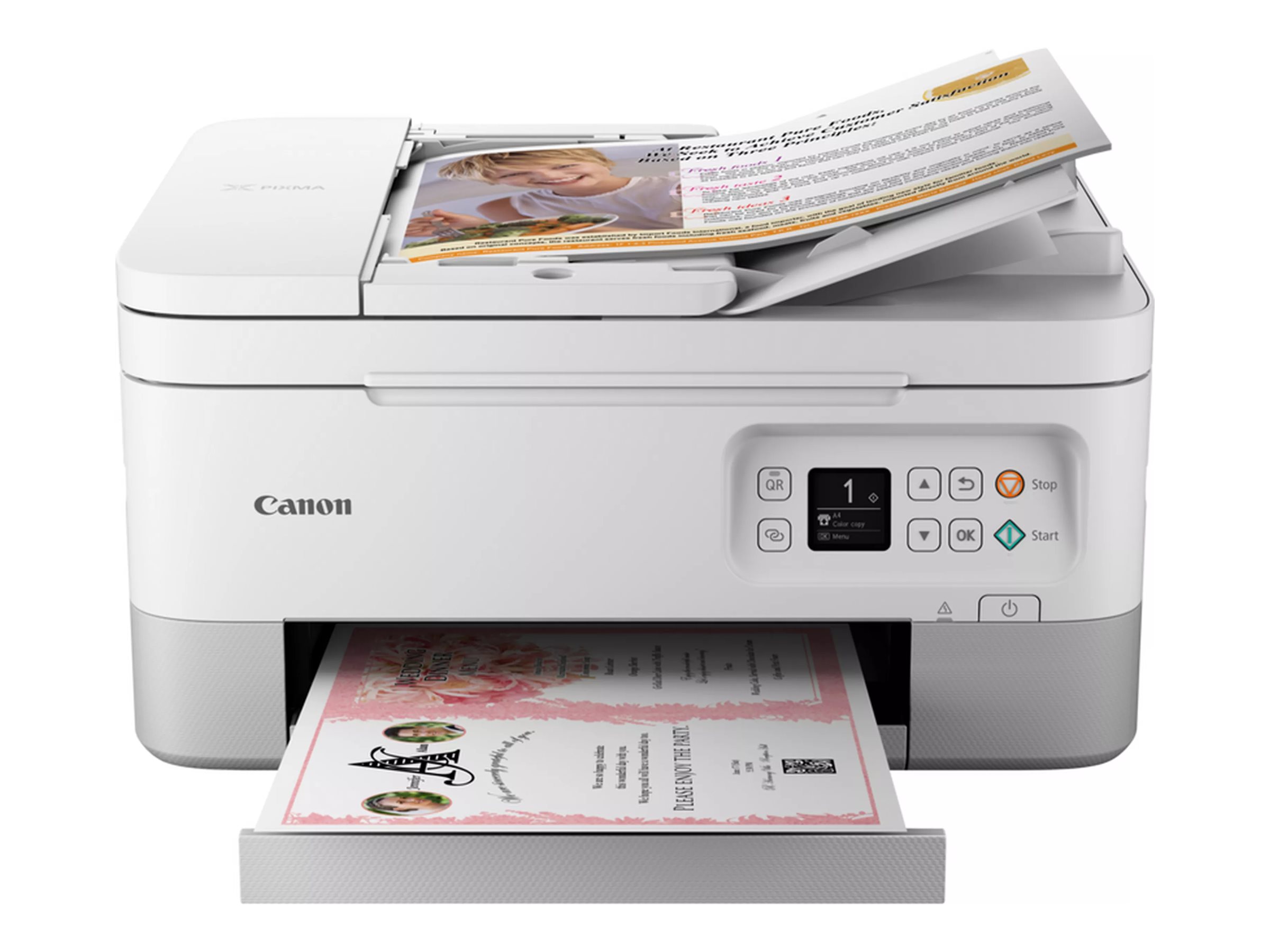 Canon PIXMA TS7451i Multifunktionssystem 3-in-1 weiß