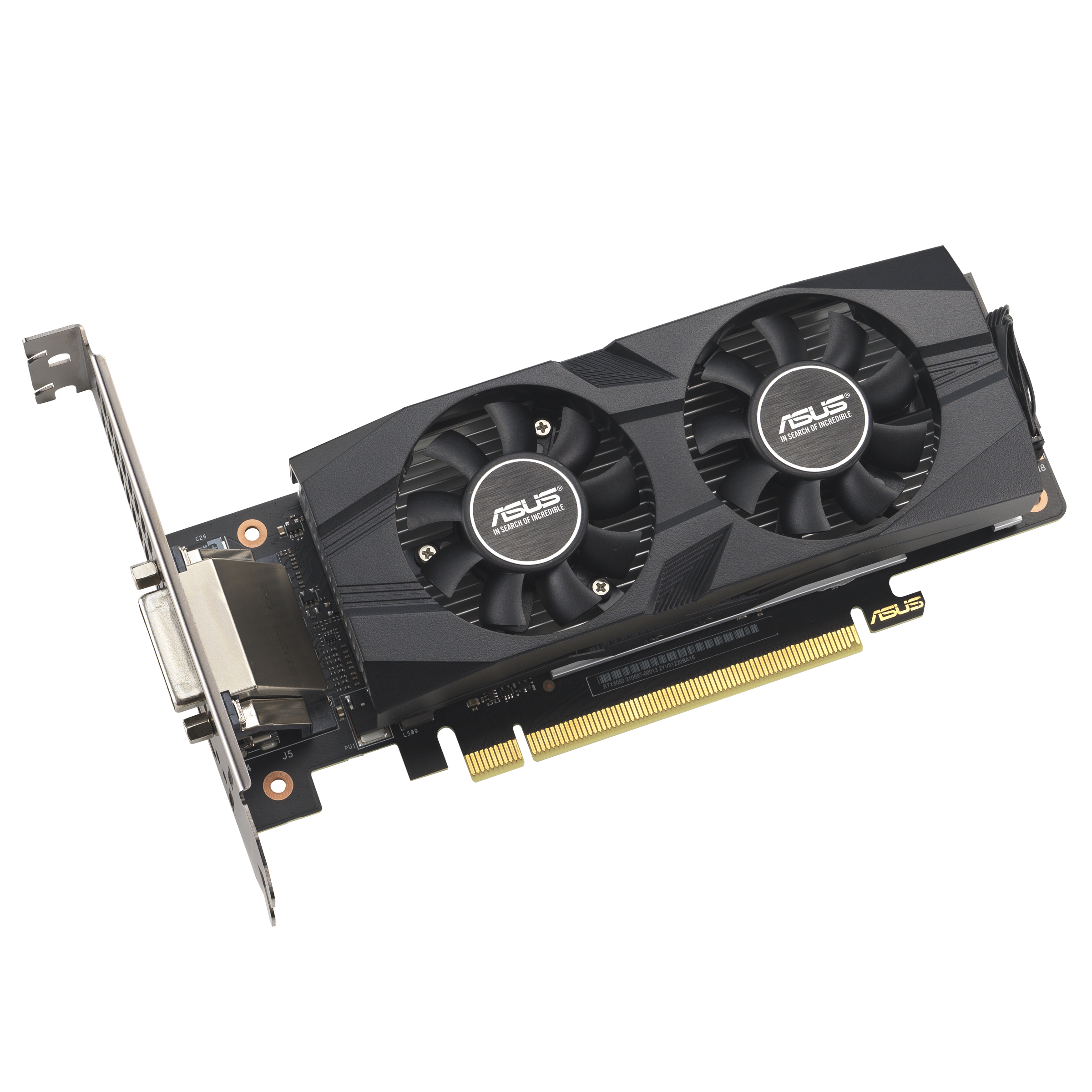 ASUS GeForce RTX 3050 LP BRK OC DVI HDMI DP