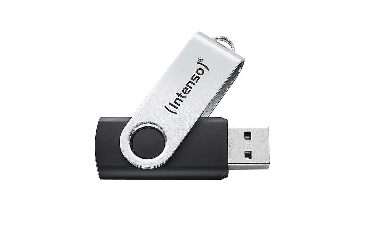 Office Line USB-Stick | 32 GB | USB 3.2 Gen 1 | Silber/Schwarz