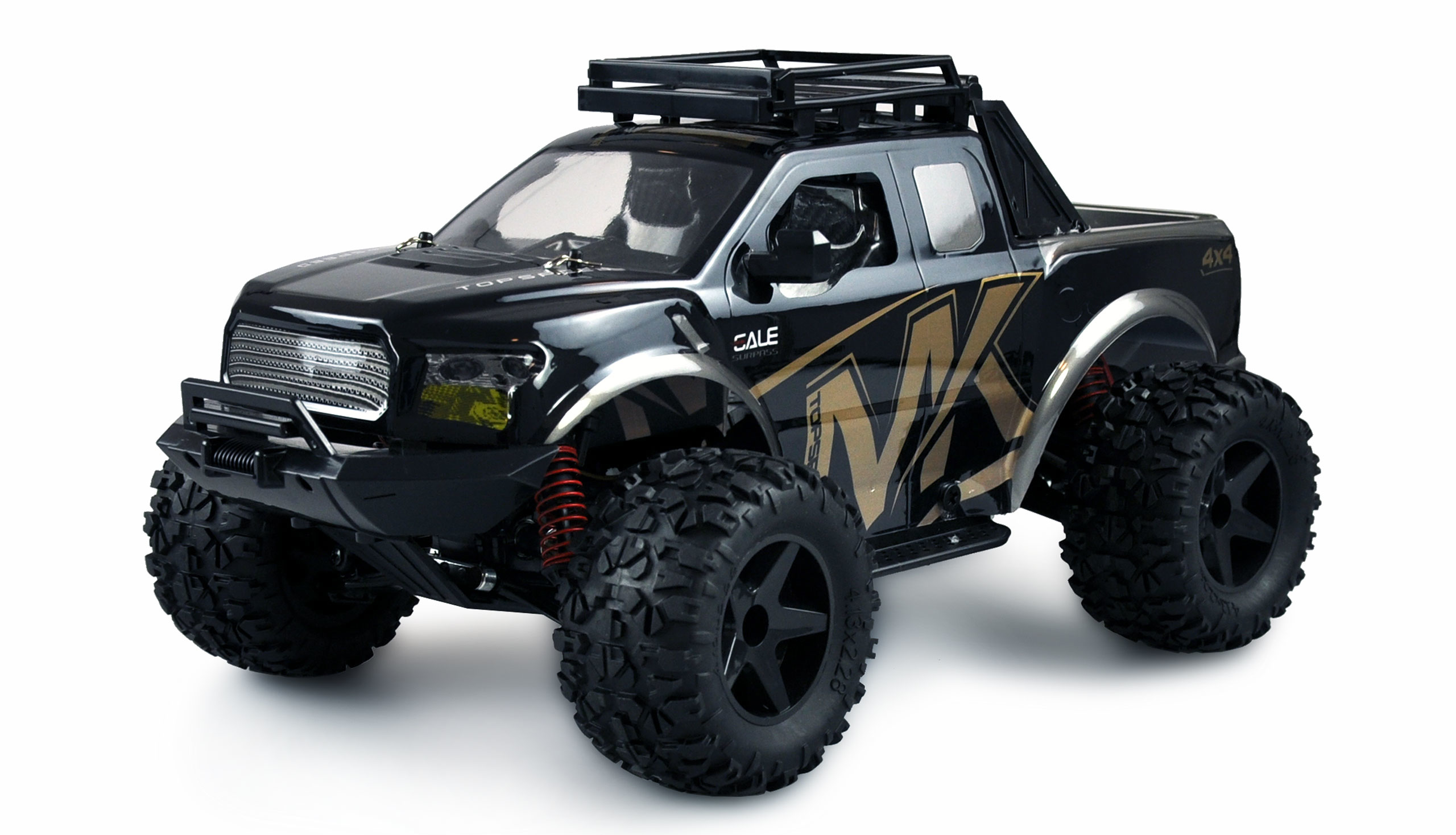 Amewi | Warrior Monster Truck 1:10 RTR schwarz/gold, max. 45km/h