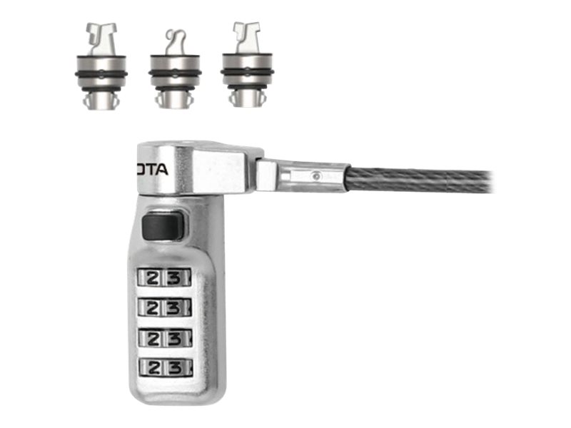 Dicota Security Combination Lock Exchangeable T/N/W Head