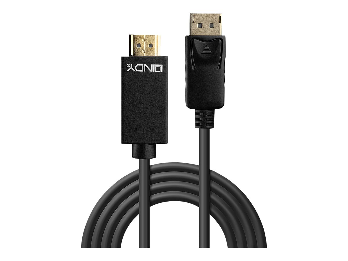 Lindy | 2m DisplayPort an HDMI 10.2G Kabel