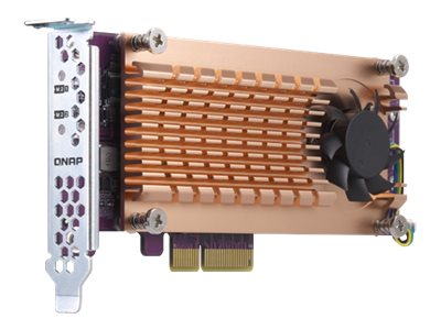 QNAP QM2-2P-244A - Speicher-Controller - PCIe Low-Profile