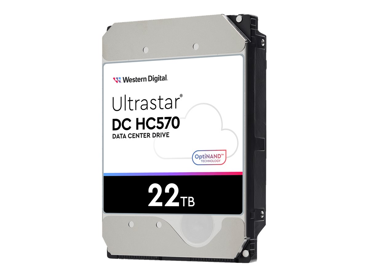 WD Ultrastar DC HC570 - Festplatte - 22 TB - intern - 3.5" (8.9 cm)