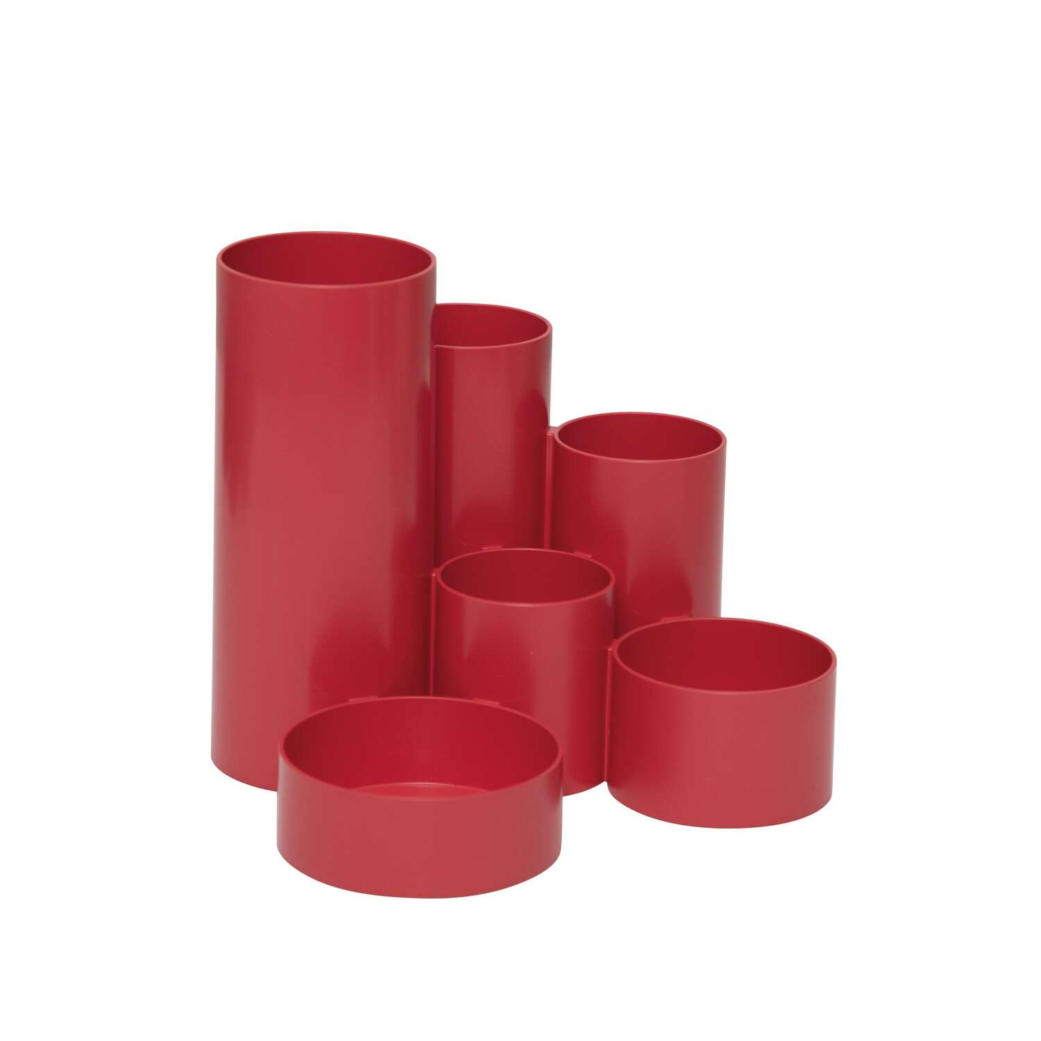 Stifteköcher MAULtubo Recycling – Rot