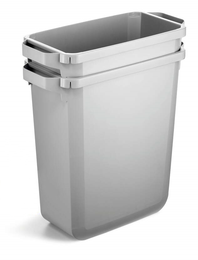 DURABLE | Abfallbehälter Durabin ECO 60 Liter rechteckig grau