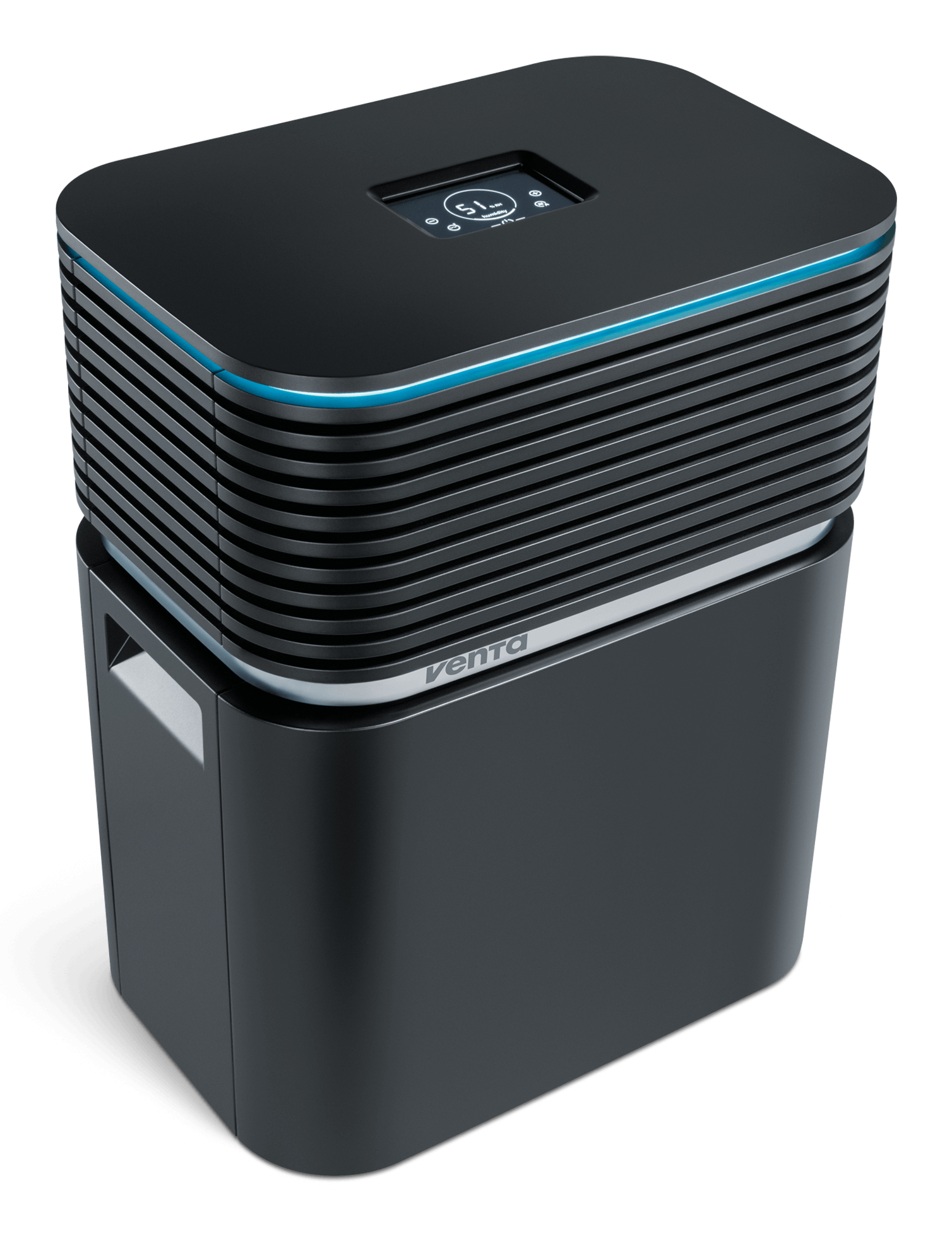 Luftbefeuchter LW74 WiFi AeroStyle schwarz bis 90m2