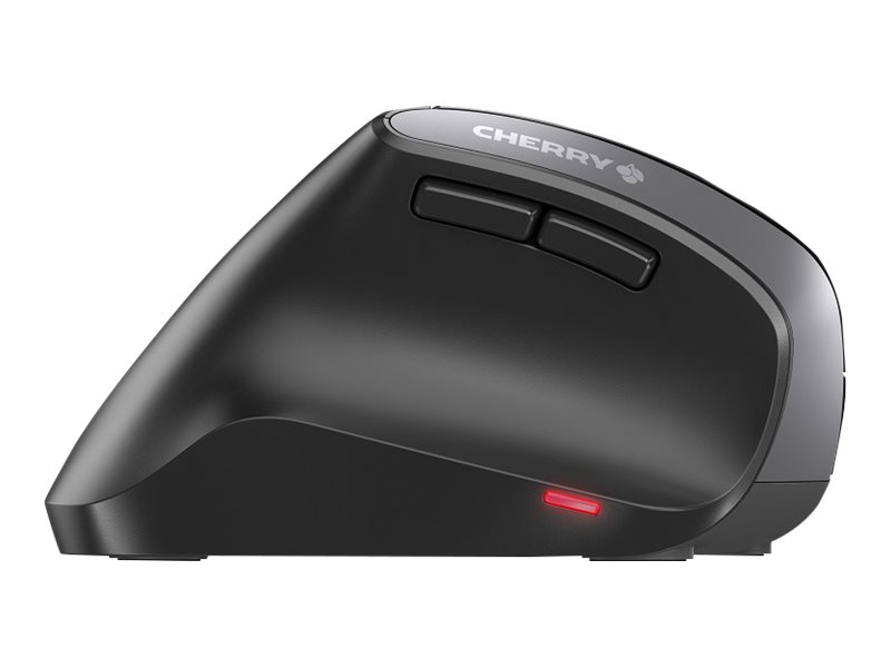Cherry MW 4500 LEFT - Maus - ergonomisch - Für Linkshänder - optisch - 6 Tasten - kabellos - kabelloser Empfänger (USB)