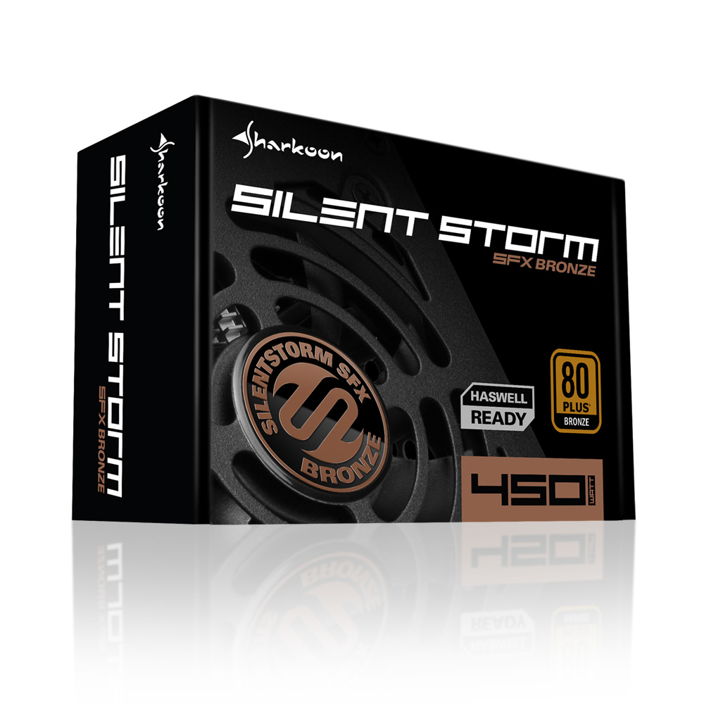 Sharkoon | Netzteil | SilentStorm SFX Bronze 450 Watt