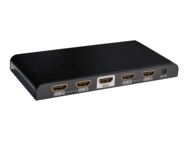 Techly 1 x 4 HDMI Splitter 4K x 2K - Video-/Audio-Splitter