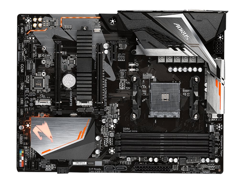 Gigabyte B450 Aorus Elite V2 - AMD B450 - So. AM4 - ATX