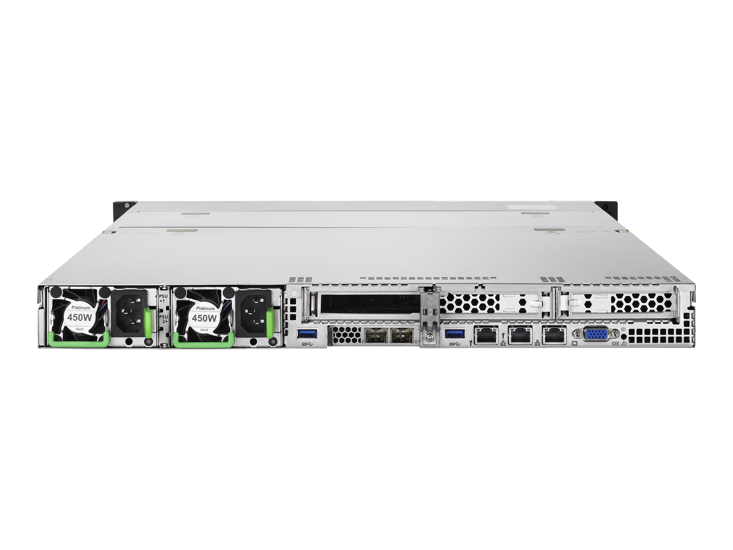 Fujitsu PRIMERGY RX2530 M5 - Server - Rack-Montage - 1U - zweiweg - 1 x Xeon Gold 5217 / 3 GHz - RAM 16 GB - SATA - Hot-Swap 6.4 cm (2.5")