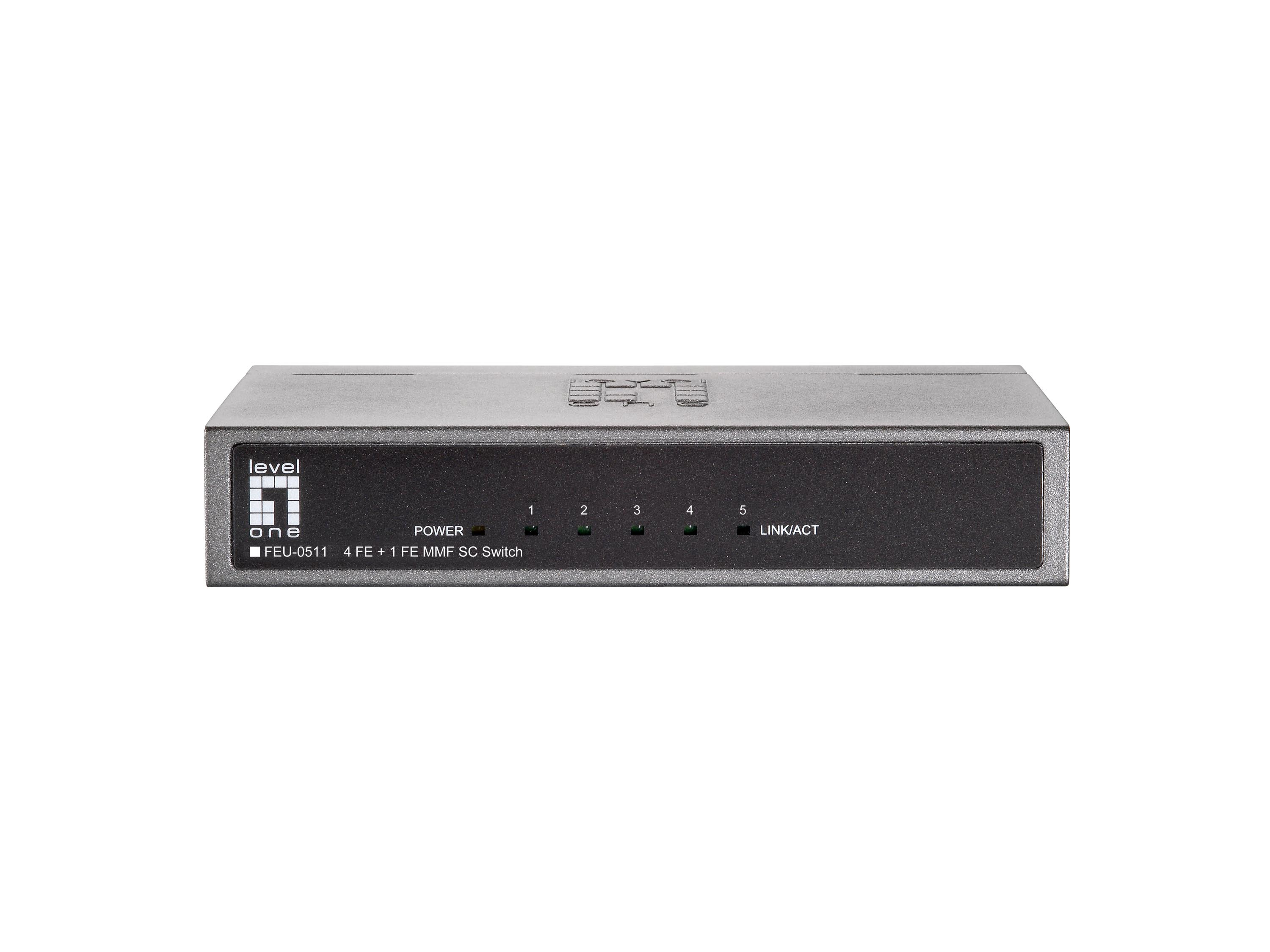 LevelOne FEU-0511 - Switch - unmanaged - 4 x 10/100 + 1 x 100Base-FX