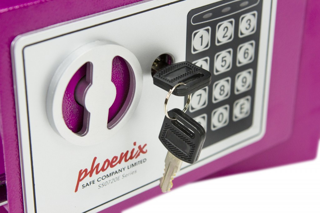 Phoenix Safe Co. SS0721EP - Pink - Flachschlüssel - Stahl - 230 mm - 170 mm - 170 mm