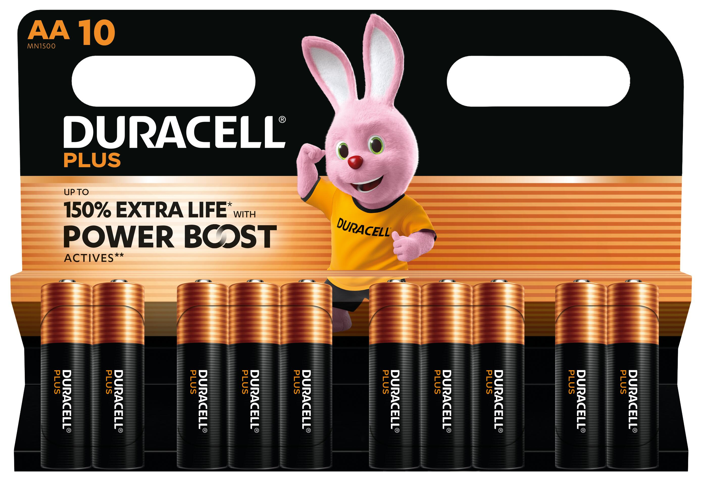 Batterie Plus - AA (MN1500/LR6) BOOST K10  10St.