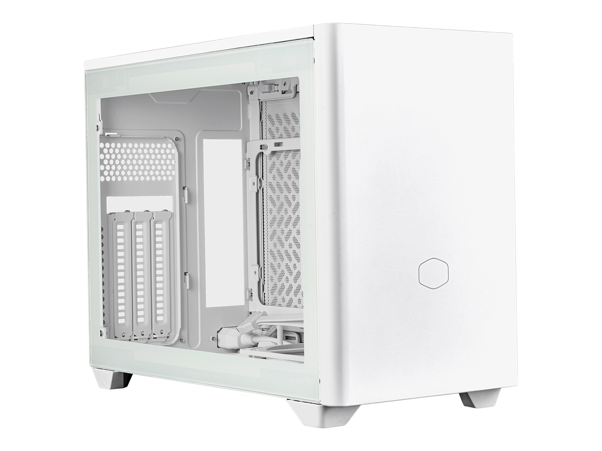 CoolerMaster Geh MasterBox NR200P V2 white/TG/ITX