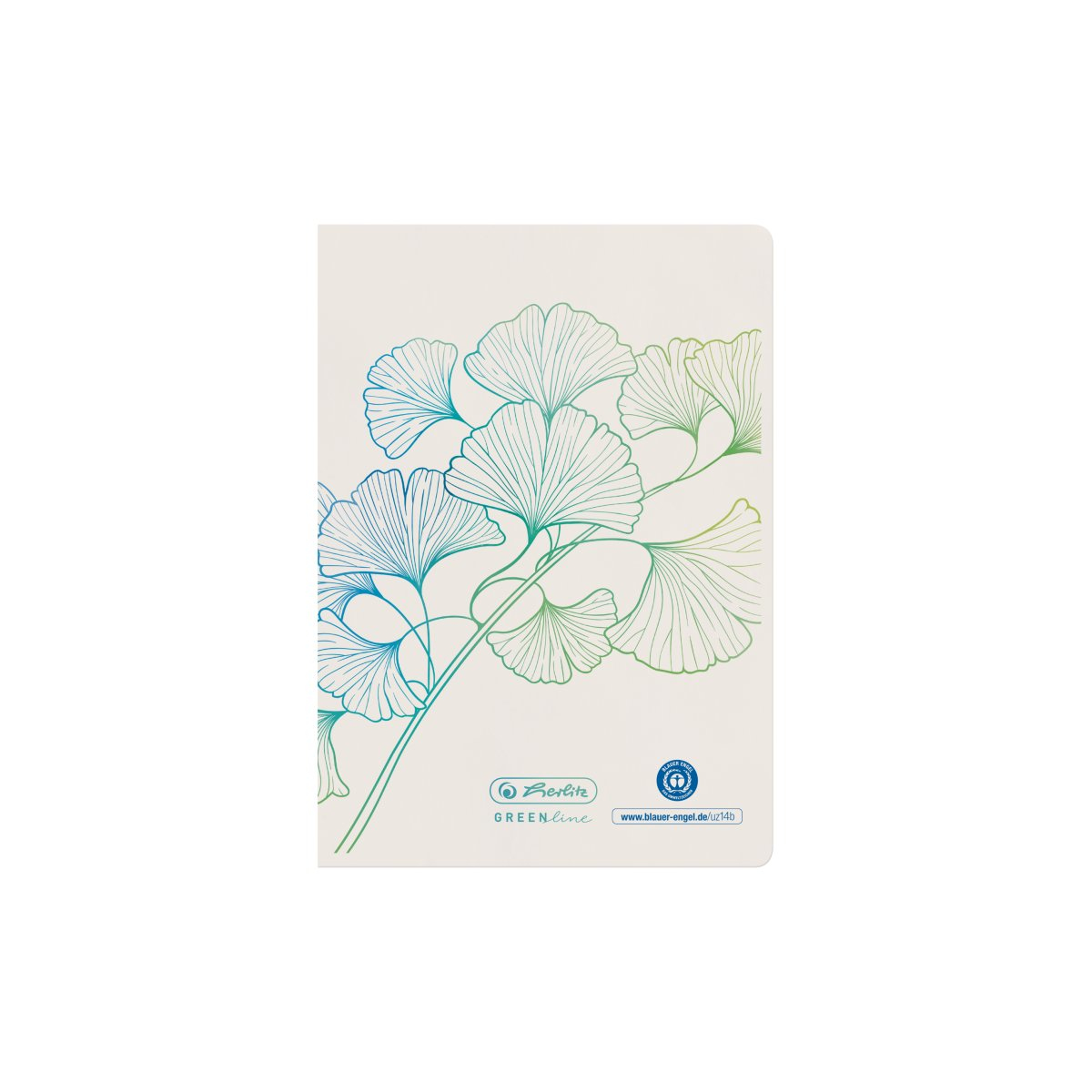 herlitz | Heft A6/32 liniert GREENline Ginkgo