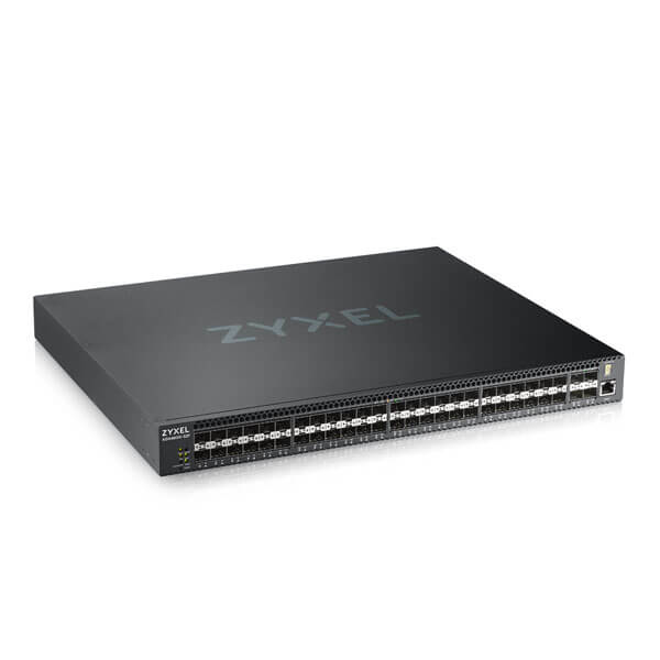 ZyXEL XGS4600-52F - Switch - L3 - managed - 48 x Gigabit SFP + 4 x 10 Gigabit SFP+