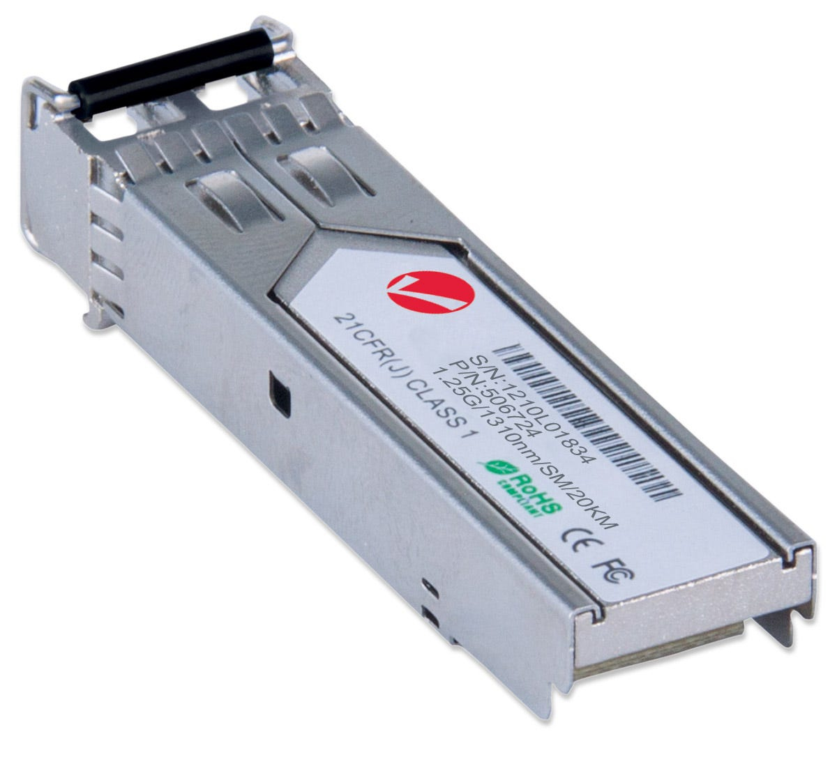 Intellinet Gigabit Ethernet SFP Mini-GBIC Transceiver, 1000Base-Lx (LC)