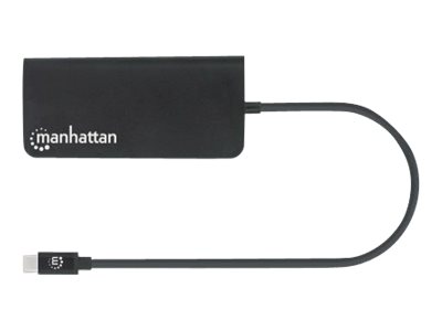 Manhattan USB-C Dock/Hub with Card Reader - Ports (x5):