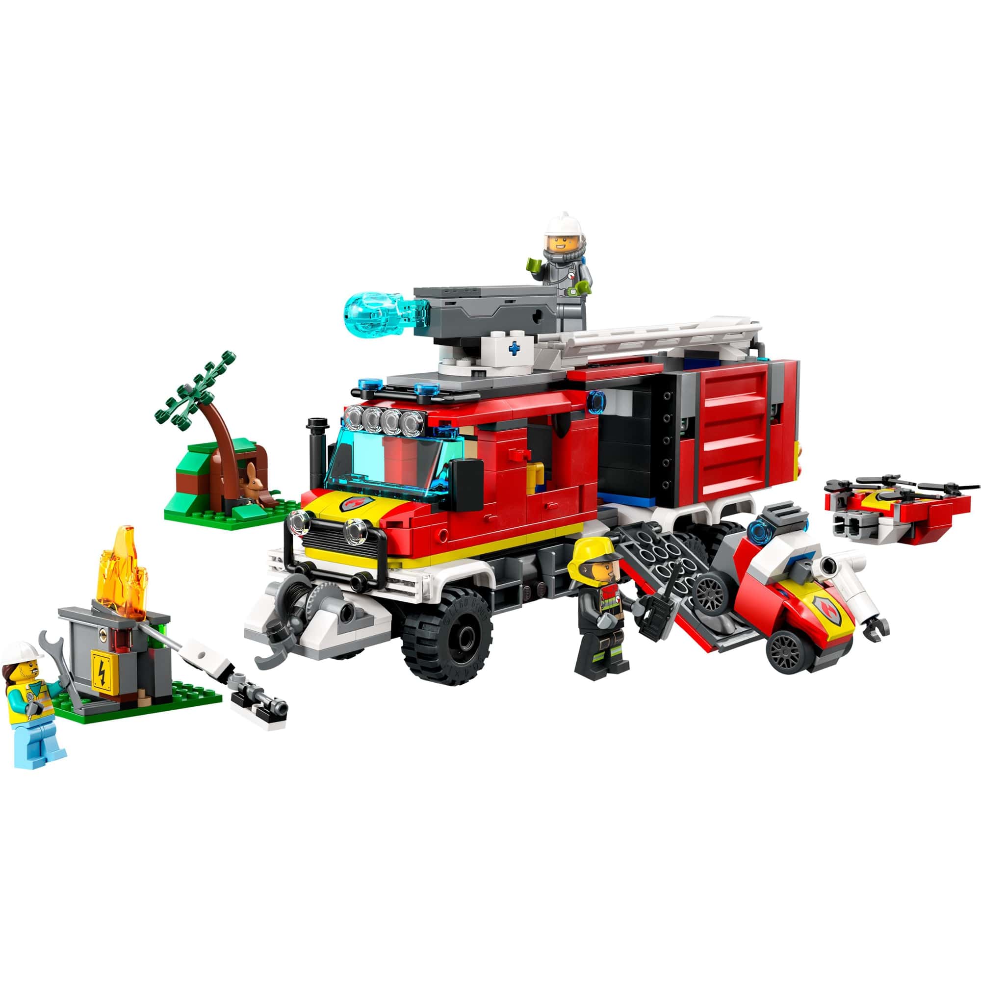 LEGO City   Einsatzleitwagen  der Feuerwehr           60374