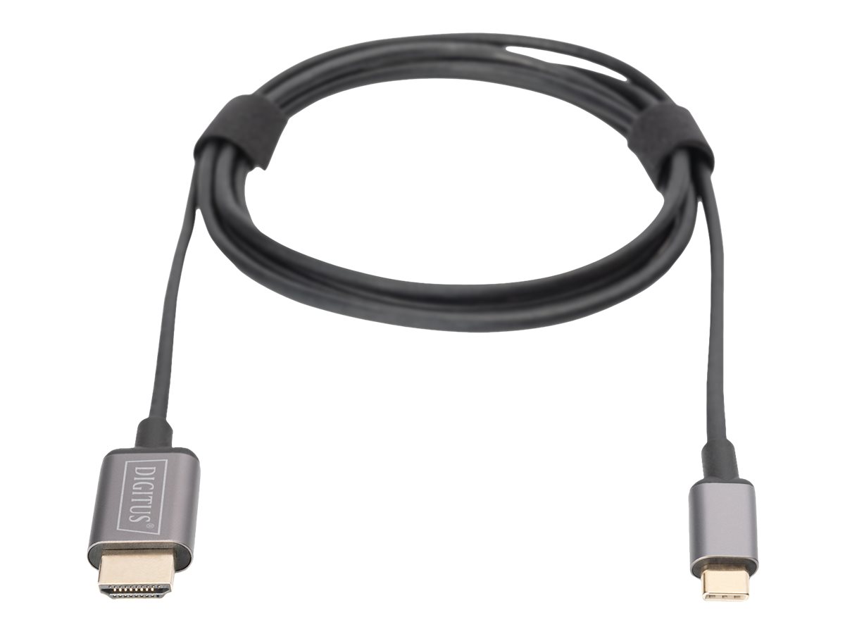 DIGITUS | USB-C - HDMI Video-Adapterkabel UHD 4K / 30 Hz 1,8M