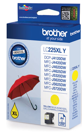 Brother LC225XLY - Gelb - Original - Tintenpatrone