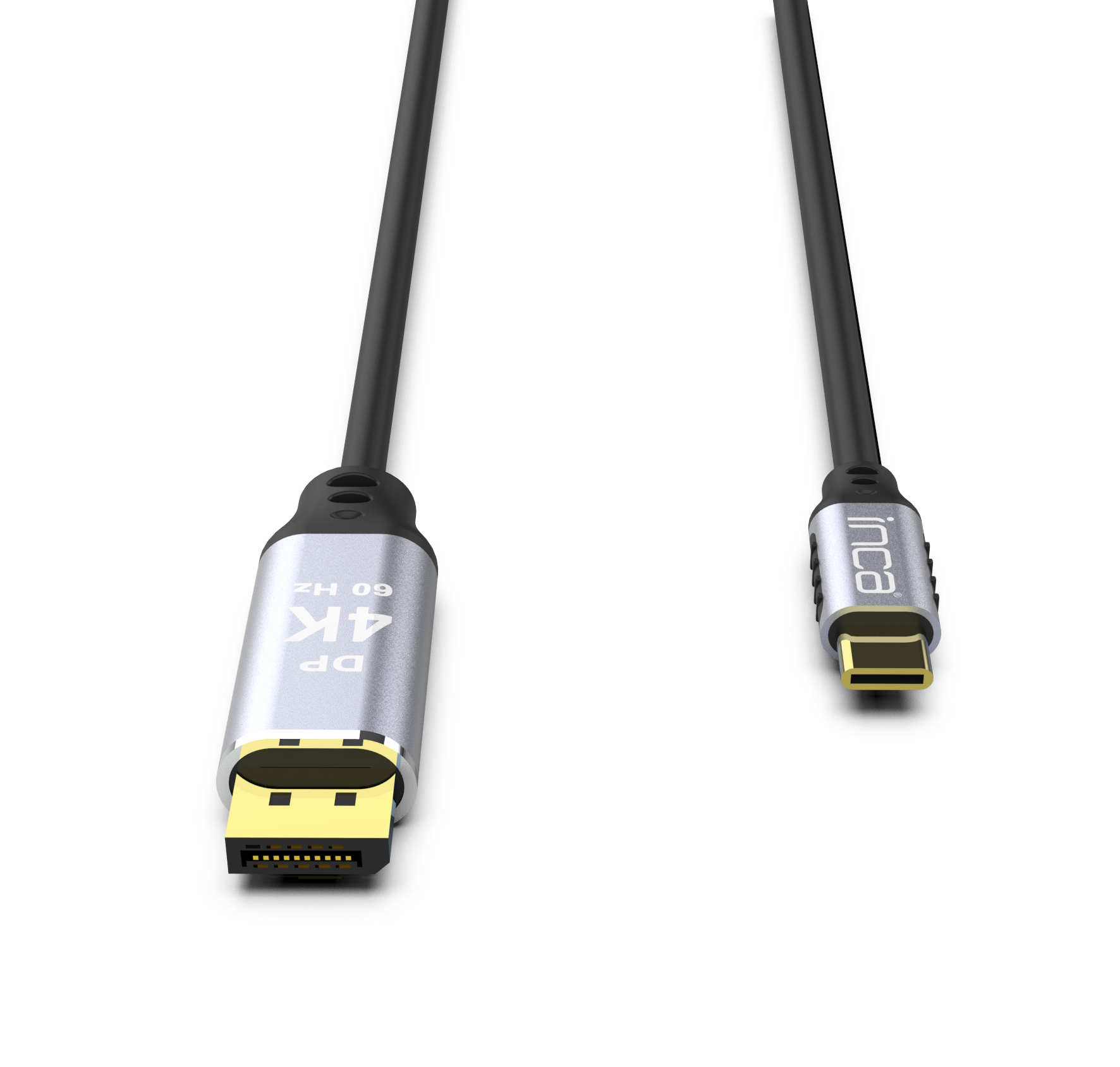 INCA USB Kabel ITCD-02TX  Typ C > DisplayPort, 4K60Hz, 2m retail