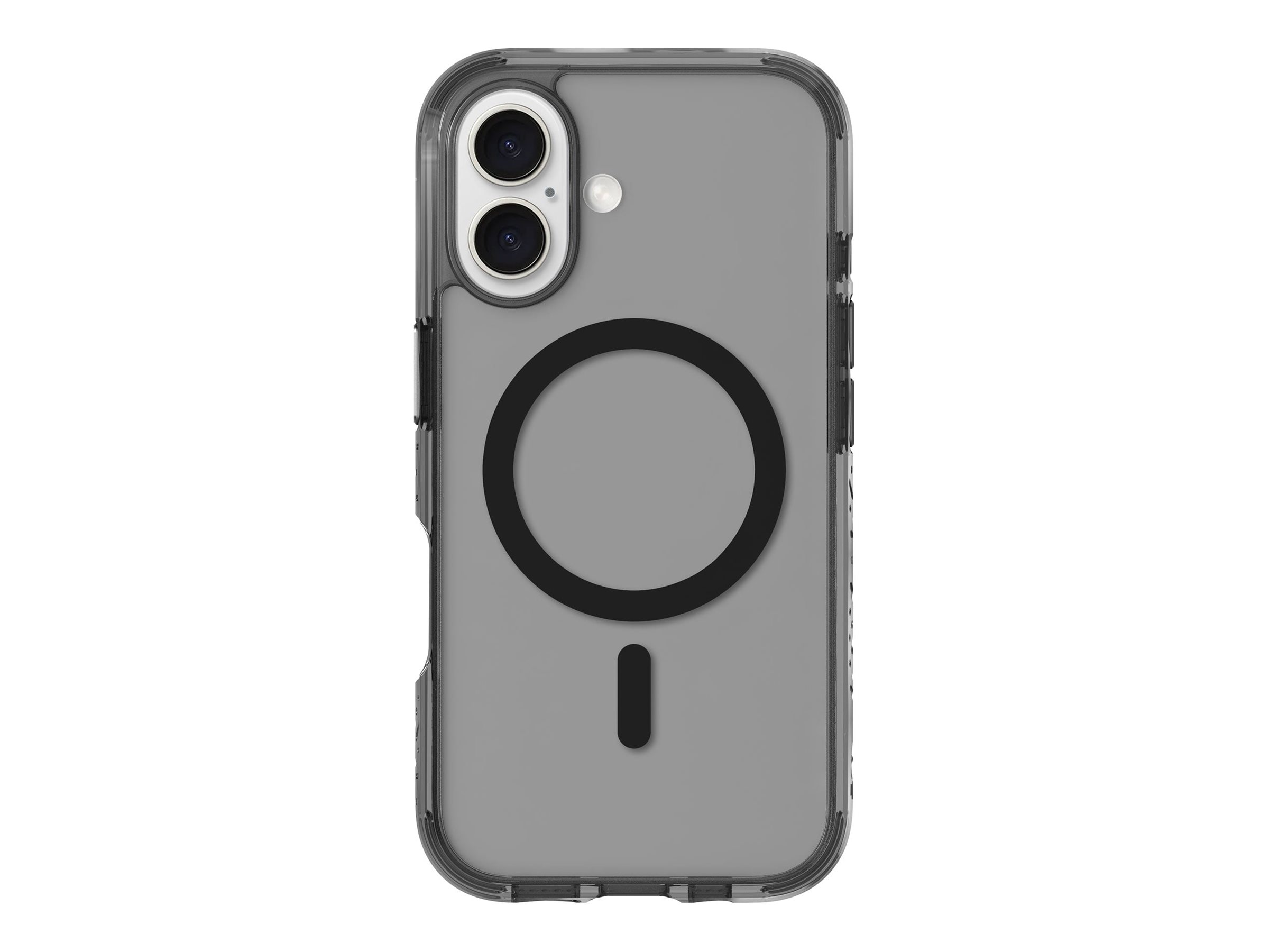 CRYSTAL MATTER X Black MagSafe comp.case for iPhone16