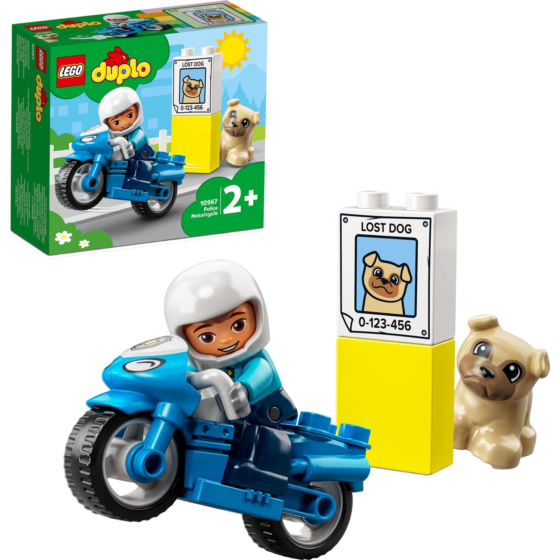 LEGO DUPLO Polizeimotorrad                            10967