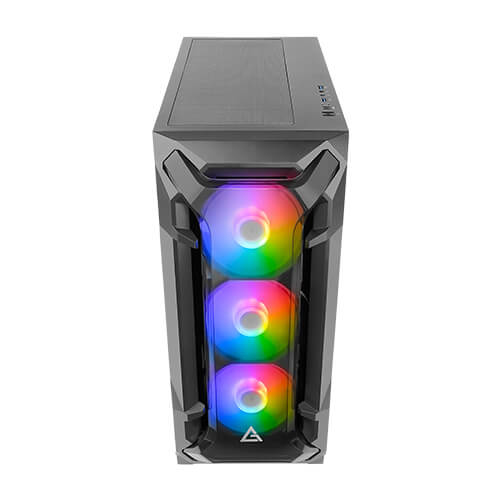 Antec Dark League Dark Fleet DF600 Flux - Schwarz - Glasfenster