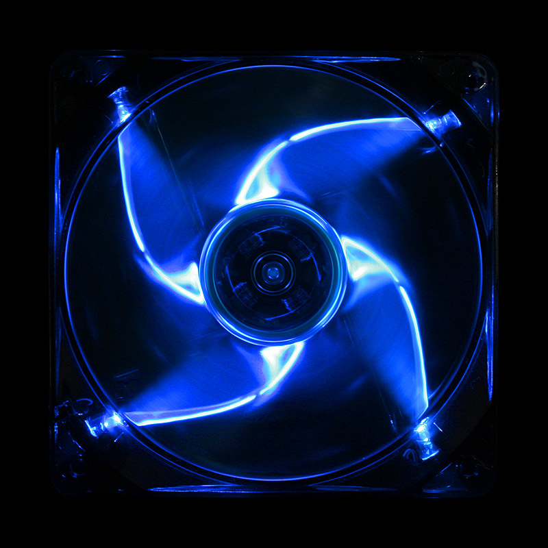 PC-Cooling Silent Fan 120 Blue LED - Gehäuselüfter - 120 mm