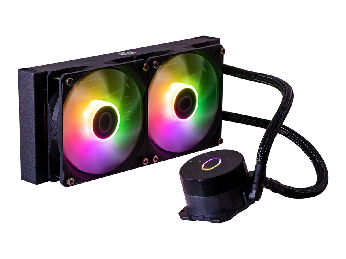 Cooler Master MasterLiquid 240L Core ARGB schwarz 240mm AIO-Wasserkühlung