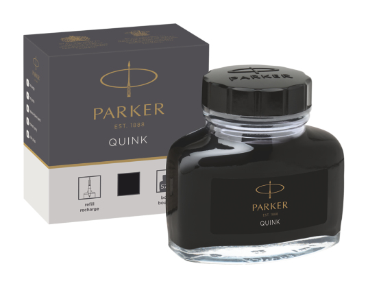 QUINK Tintenflakon 57 ml – Schwarz