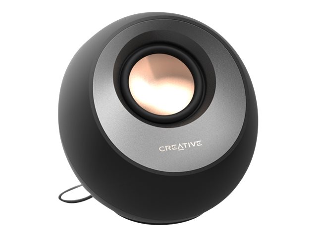 Creative Aktivbox Pebble V3   2.0 Schwarz