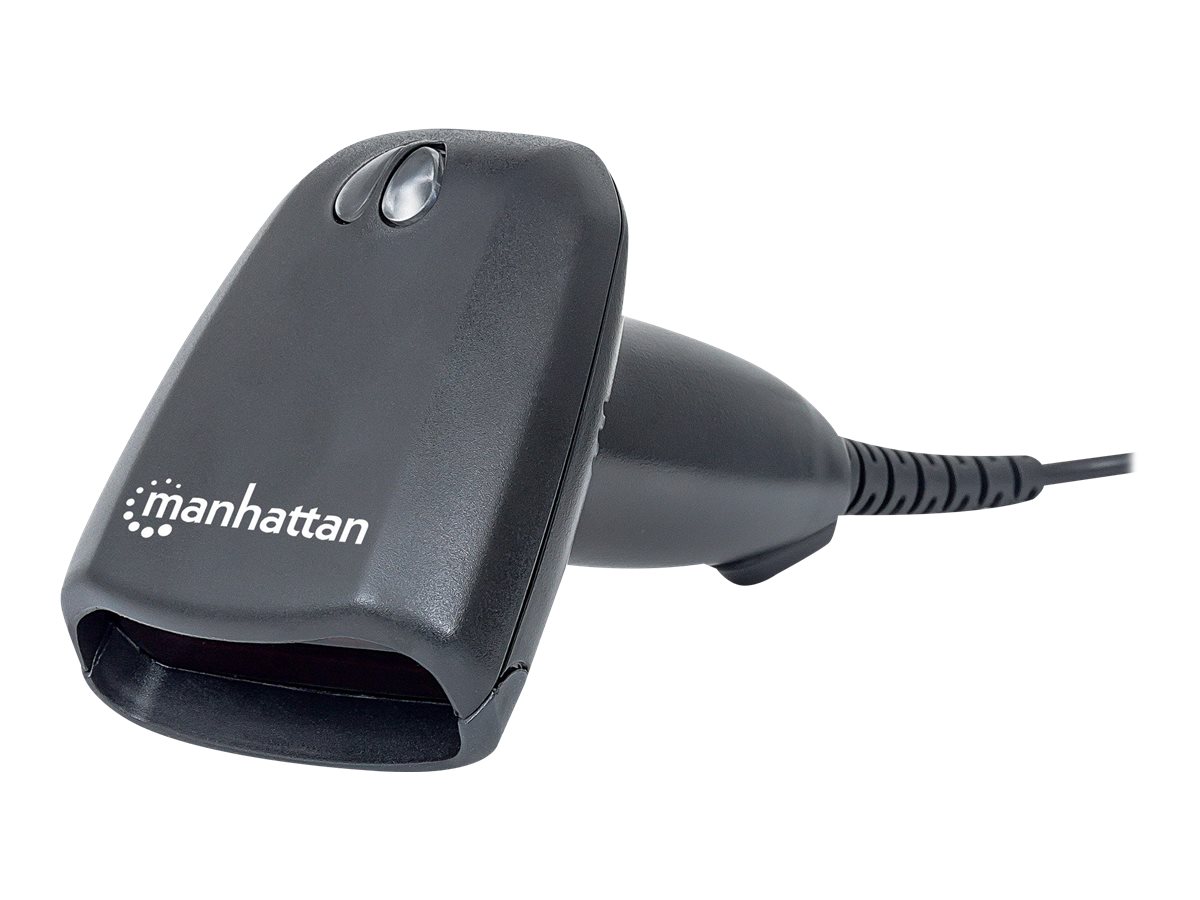 Manhattan Laser-Barcodescanner, 300 mm Scanreichweite, USB, Gehäusevariante "Standard"