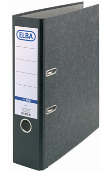 smart Original Ordner Wolkenmarmor A4 – 80 mm Rücken – schwarz