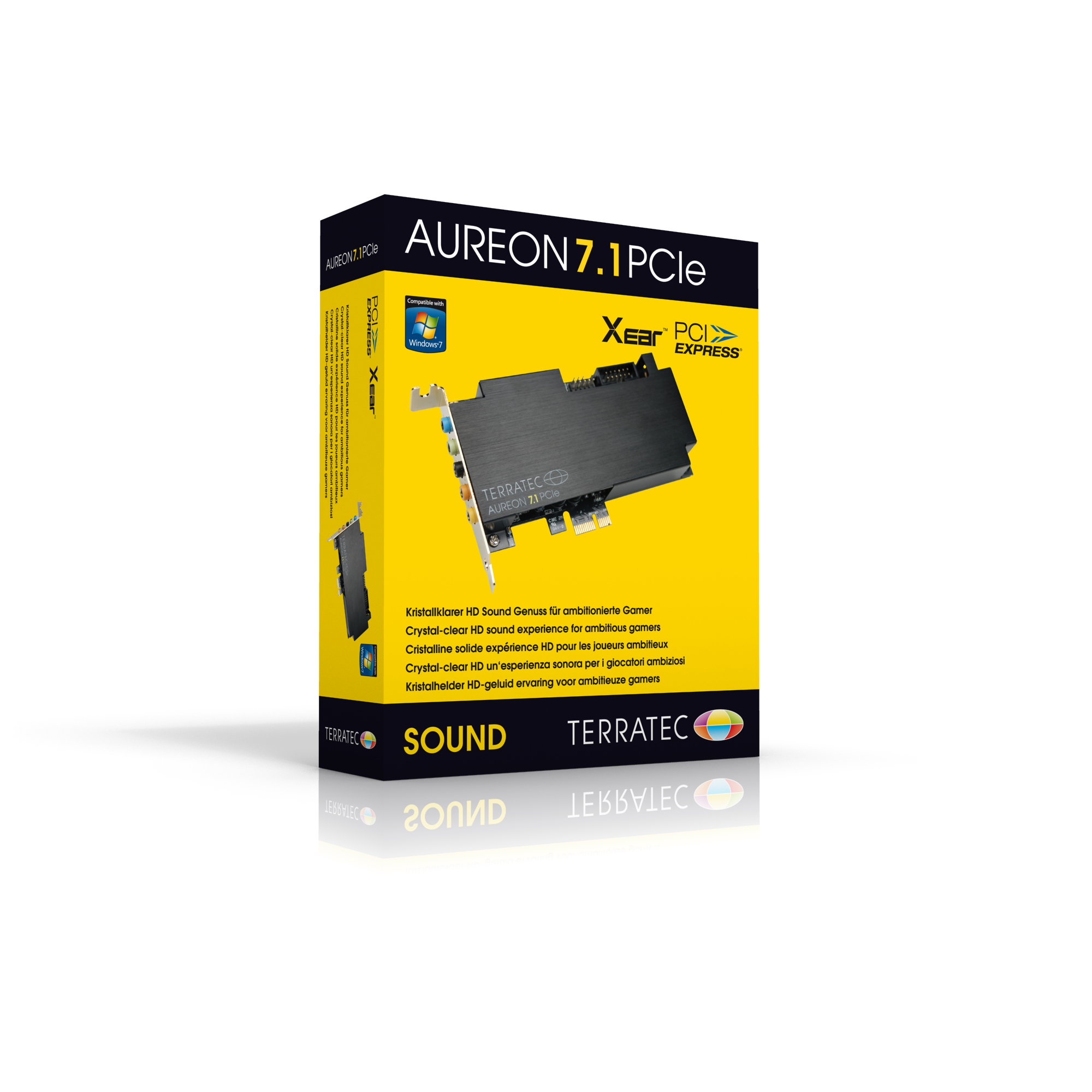 TerraTec Aureon 7.1 - Soundkarte - 24-Bit - 192 kHz - PCIe x1