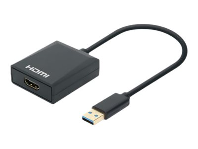 Manhattan Videoadapter - USB Typ A männlich zu HDMI weiblich