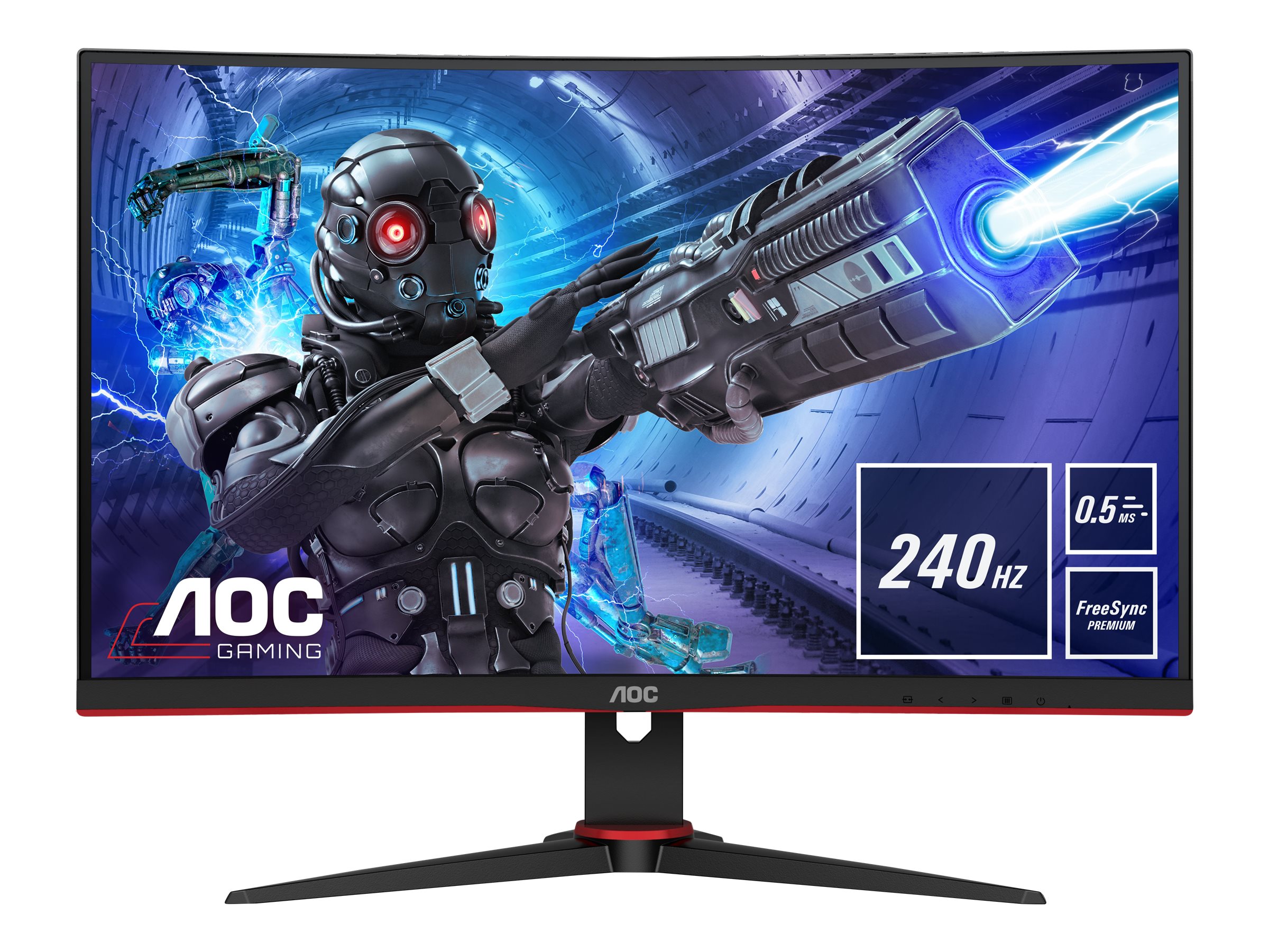 AOC Gaming C27G2ZE/BK - LED-Monitor - gebogen - 68.6 cm (27")