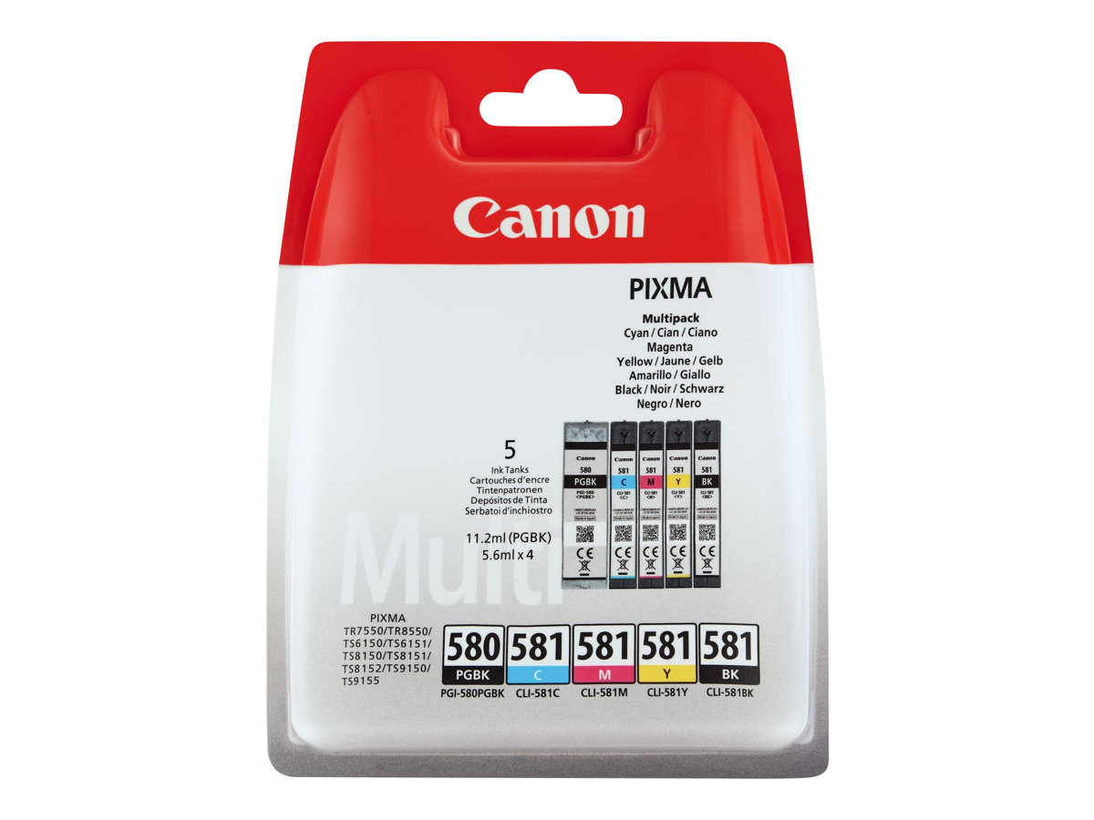 Canon CLI-581 BK/C/M/Y Multi Pack - 4er-Pack