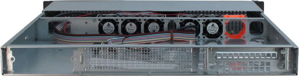 Inter-Tech IPC 1U-10255 - Rack-Montage - 1U - ATX - ohne Netzteil (FlexATX)