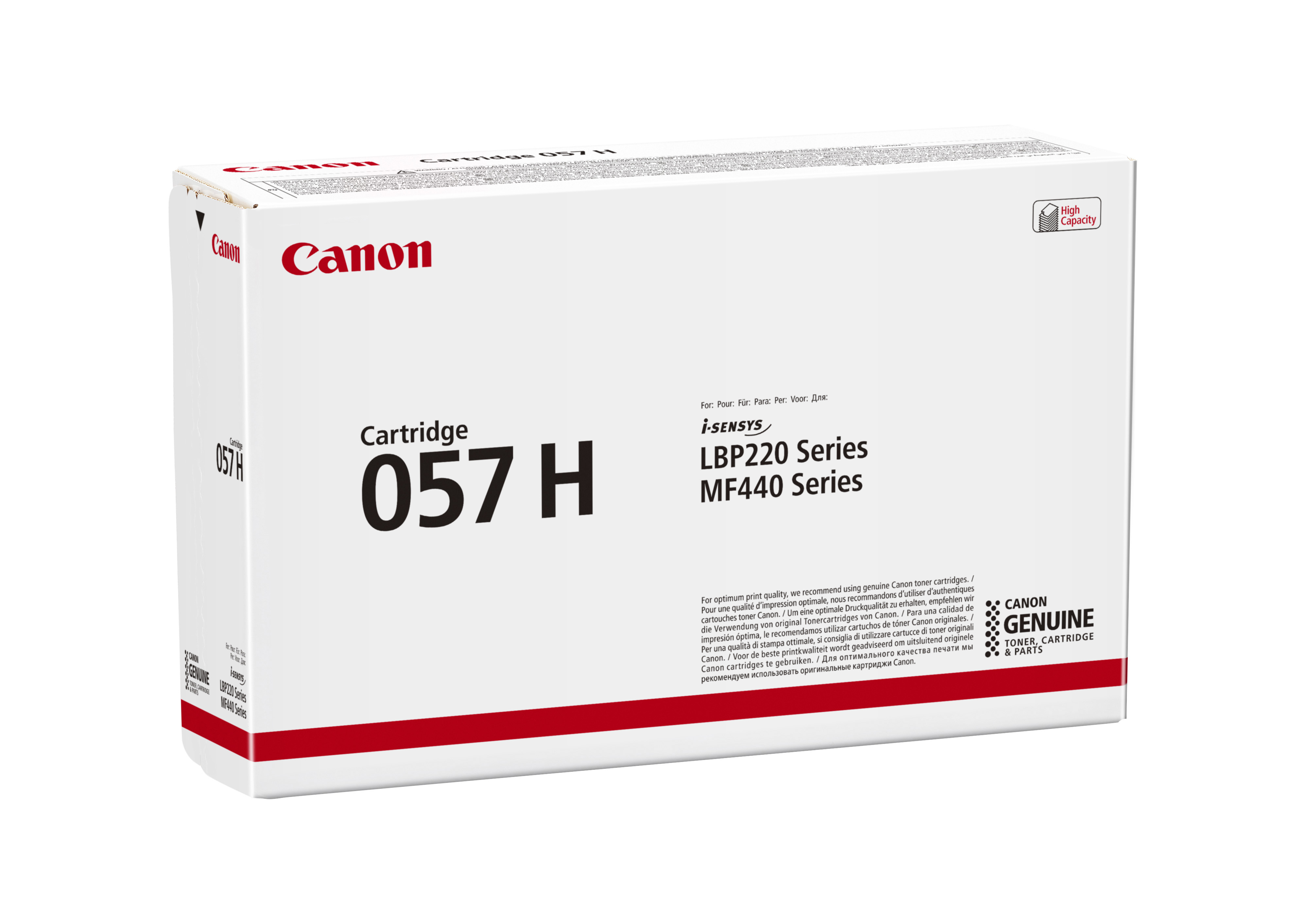 Canon 057 H - Mit hoher Kapazität - Schwarz - Original